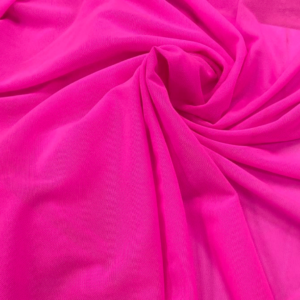 Сетка эластичная, 160 см., неоново-розовый, ОК-PN14