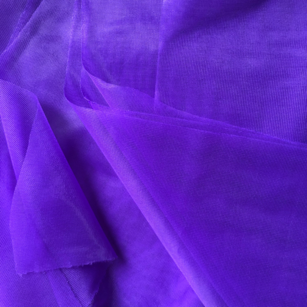 Корсетная неэластичная сетка, фиолетовый, OK-KS387